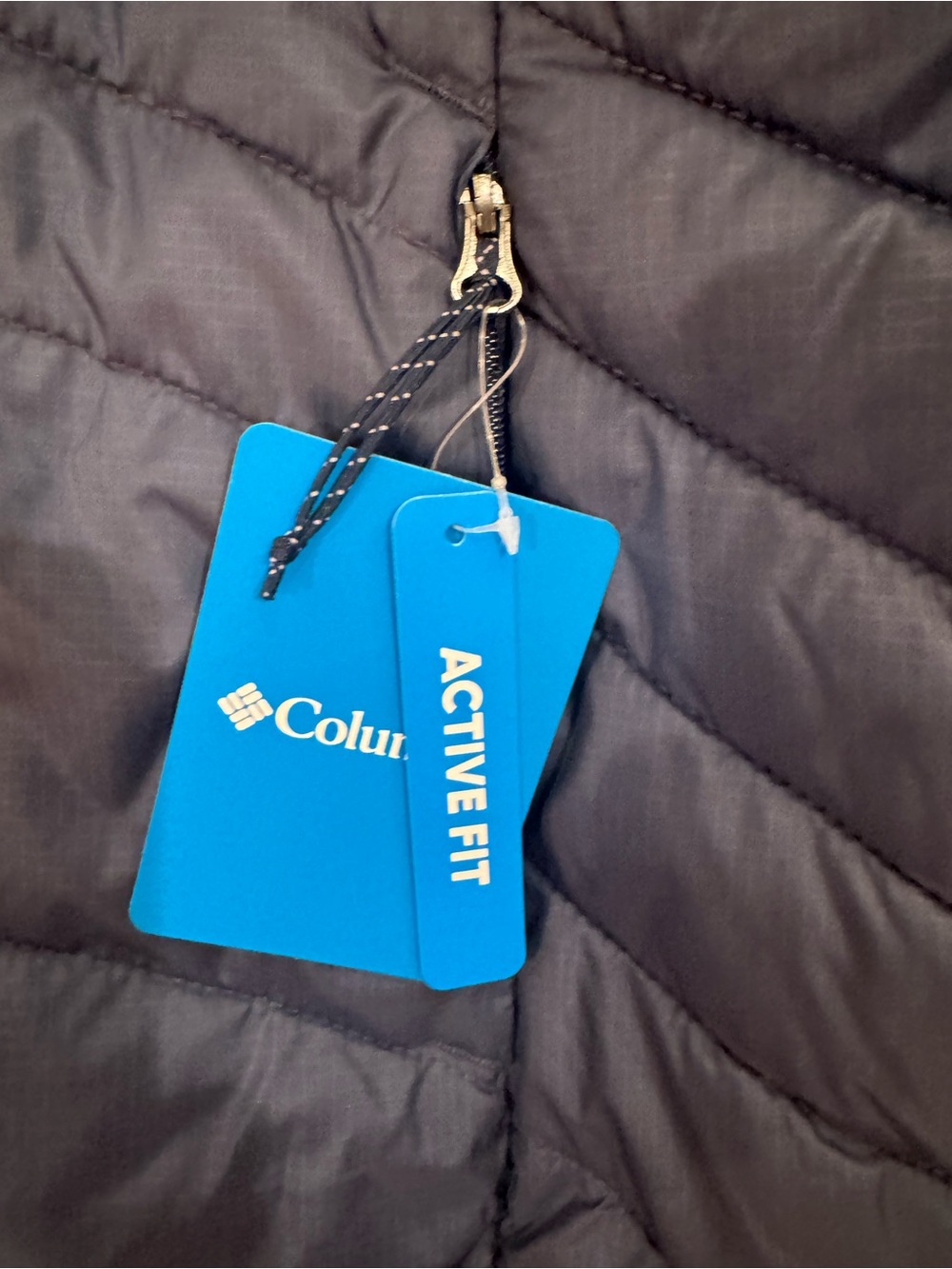 Columbia Women's Long Hooded Puffer Coat - Dark Navy - Picture 2 of 3